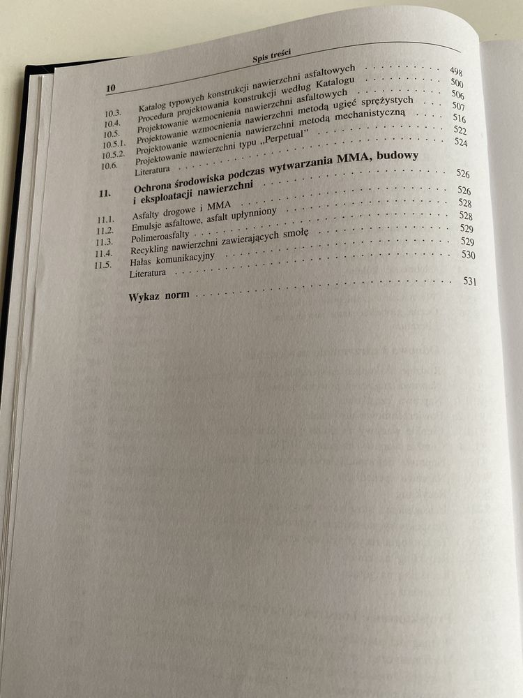 Piłat, Radziszewski - Nawierzchnie asfaltowe