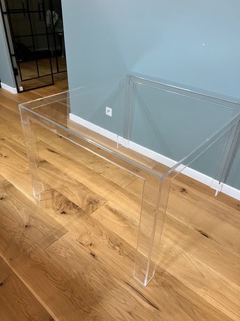 Stół KARTELL Invisible kryształowy 100x100cm Oryginalny