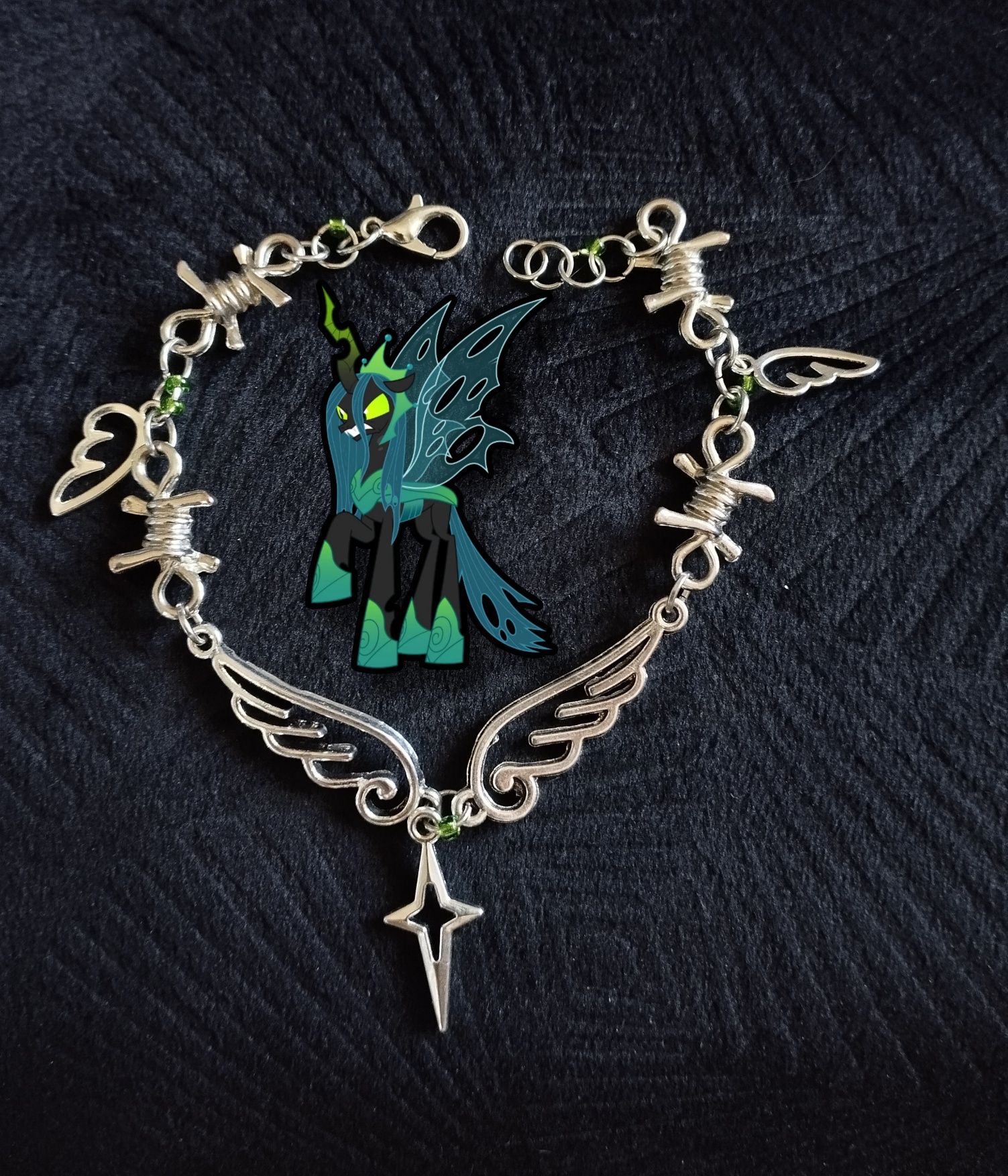 Bransoletka handmade my little pony Chrysalis