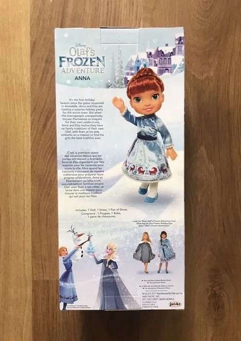 Disney Lalka Anna Kraina Lodu Frozen Przygoda Olafa barbie smyk