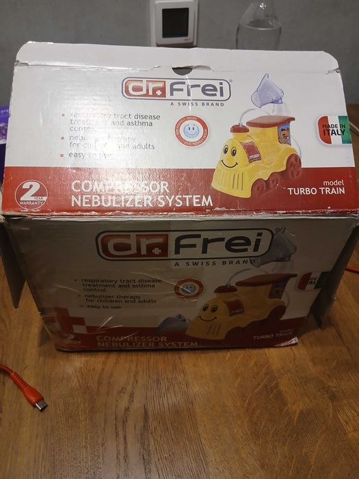 Інгалятор (небулайзер) Dr. Frei turbo train