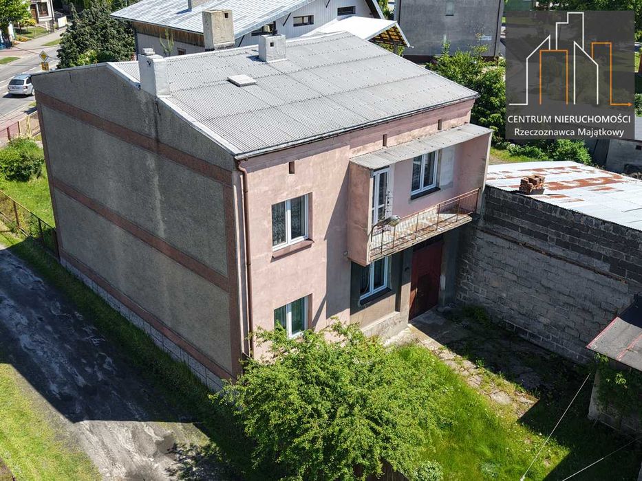 Dom 180 m2 z działką budowlano-usługową 860 m2 - Wolbrom