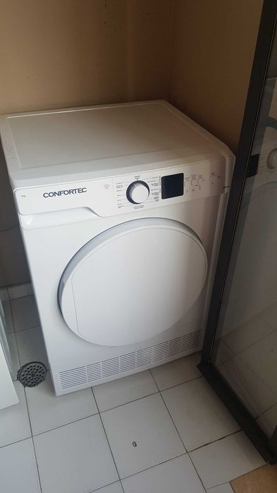 Máquina Secar Roupa Confortec DR812C | 8Kg | Condensação | G | Branco