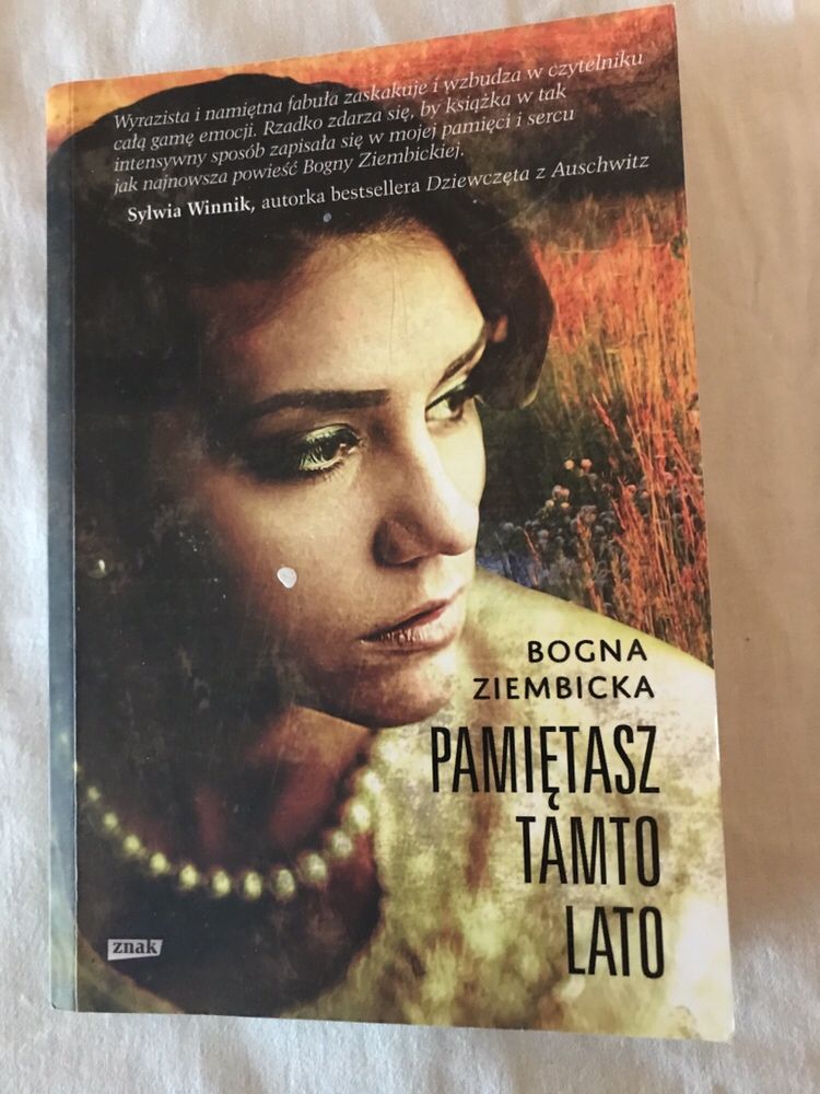 Sprzedam „Pamiętasz tamto lato” Bogna Ziembicka wyd. Znak