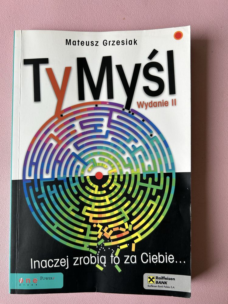 Książka Ty myśl Mateusz Grzesiak