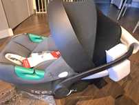 Fotelik samochodowy Cybex ATON B2 i-Size grey 0-13 kg nowy nosidełko