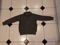 szary sweter/pulower dla chłopczyka 110 jak nowy
