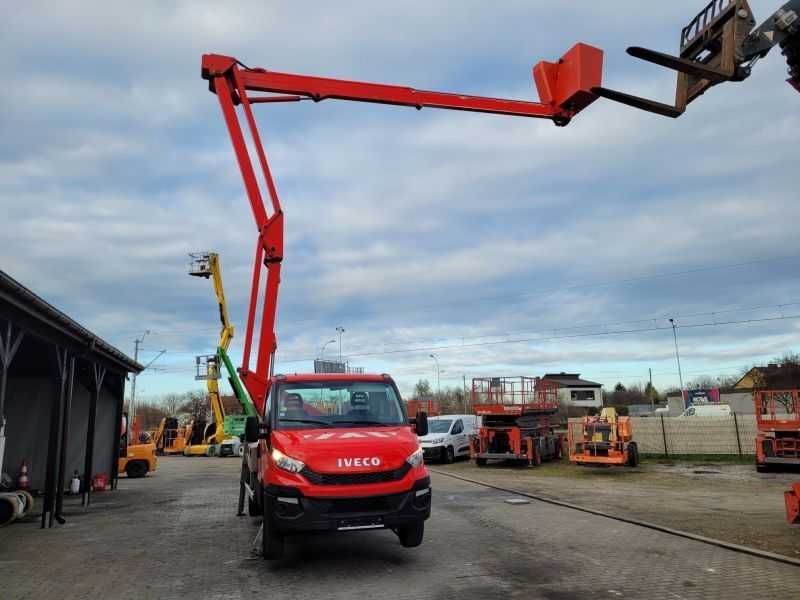 Iveco - 2016r. koszowy zwyżka 18 m przegubowo teleskopowy Comet