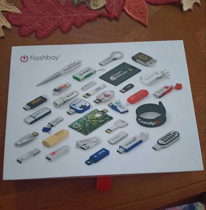 Zestaw próbek pendrive USB Flashbay różne rodzaje