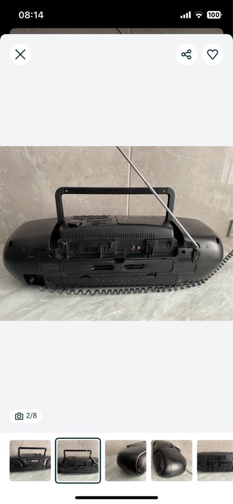 Panasonic RX-DT 55. Магнітола