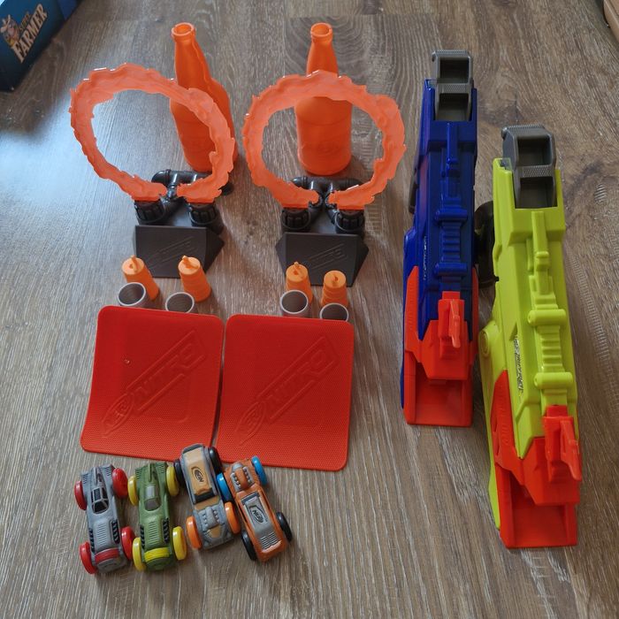 Wyrzutnia Nerf samochodziki