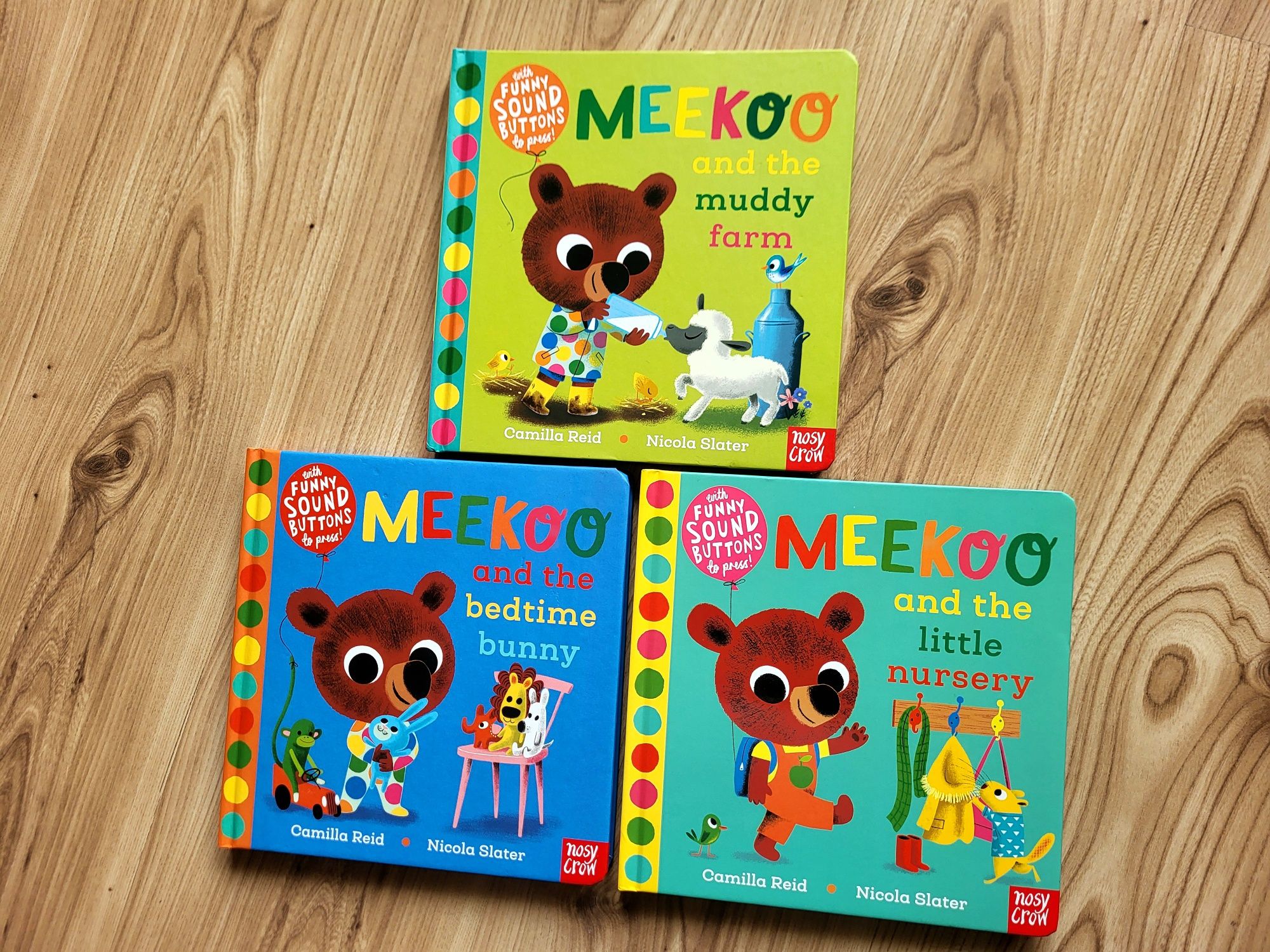 Meekoo and the Bedtime Bunny książeczka dźwiękowa po angielsku