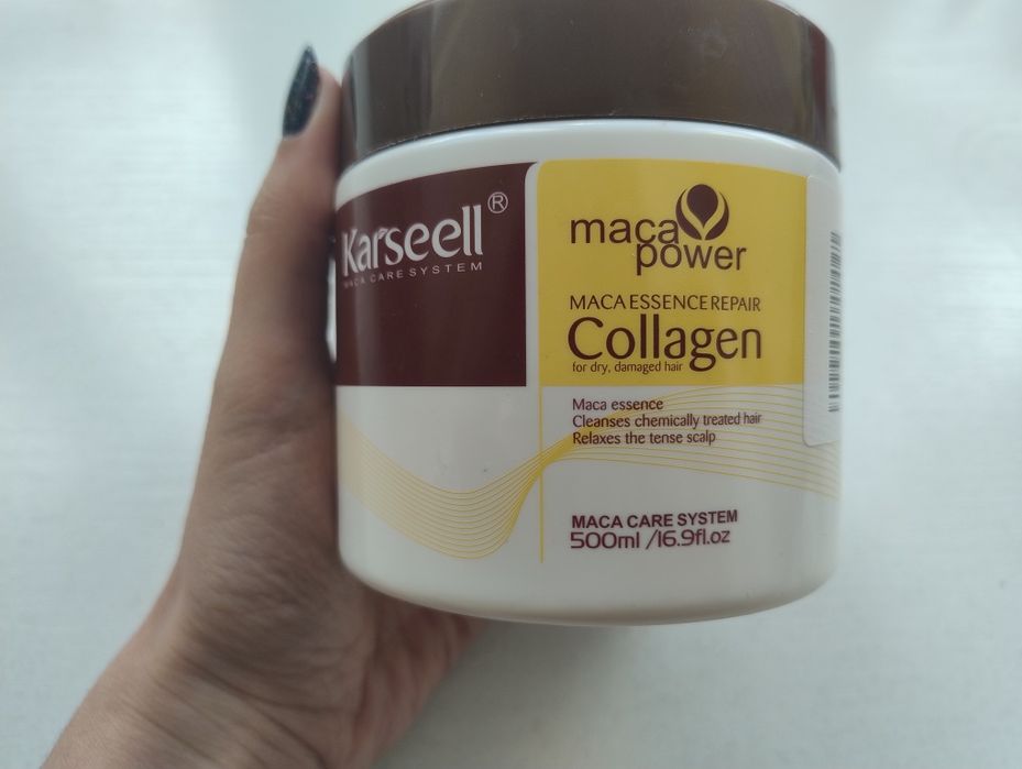 Маска для волосся Karseell Maca Power Maca Essence Repair Collagen Hai