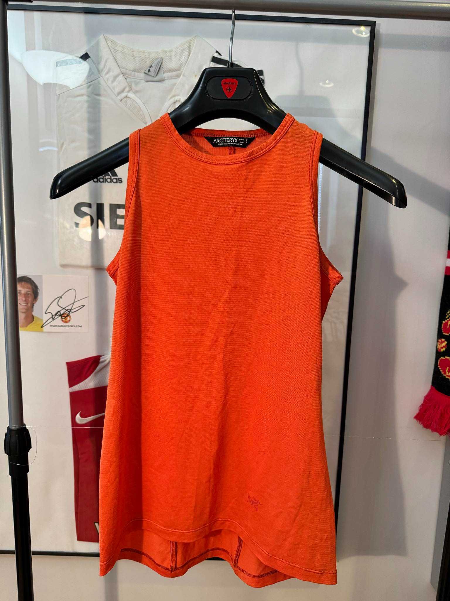 koszulka Arc'teryx tank top pomarańczowa S