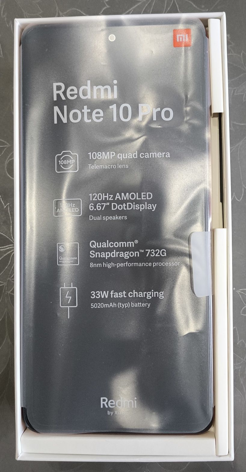 Smartfon Redmi Note 10 Pro 6/128GB Brązowy