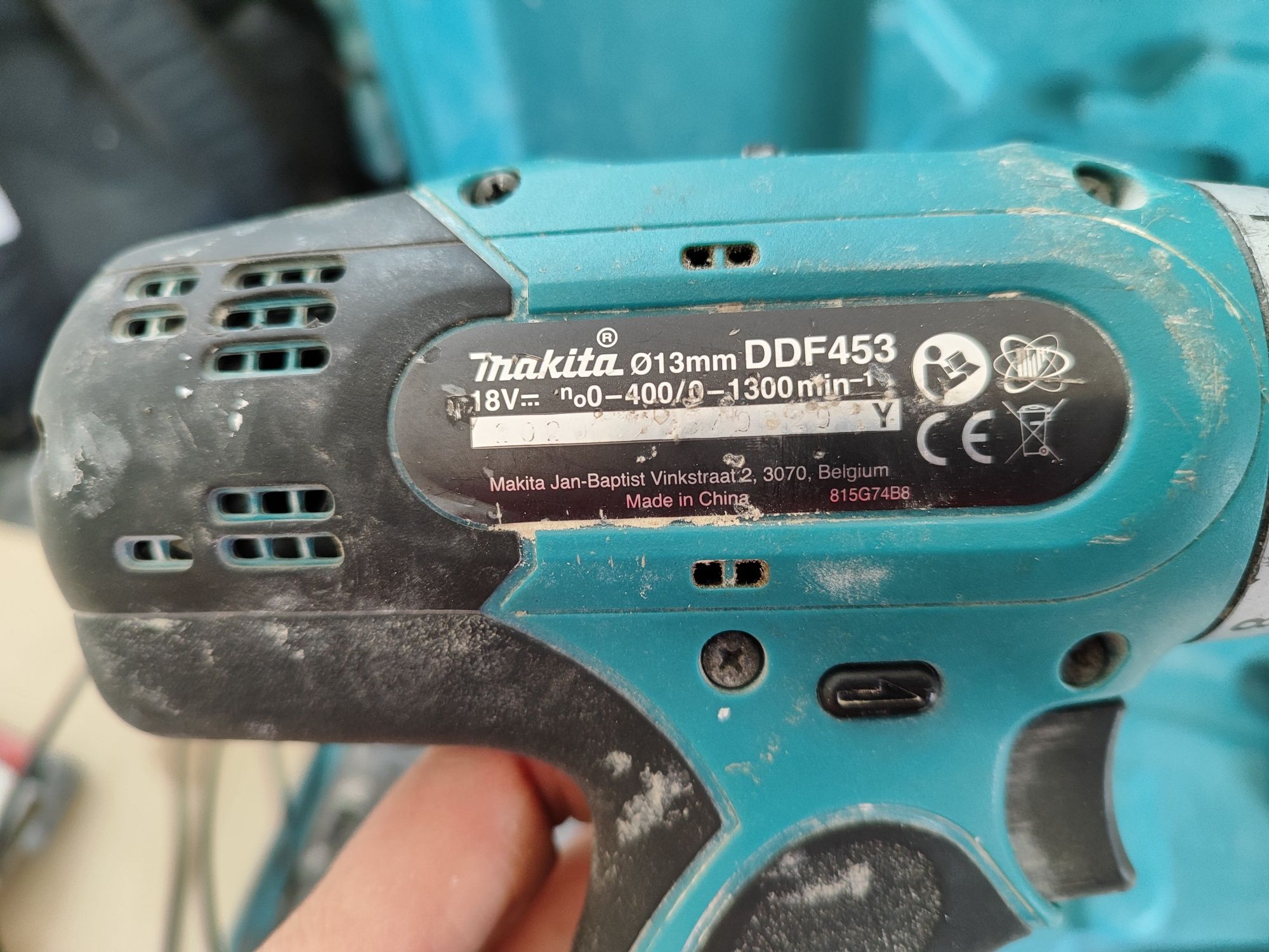 Wkrętarka Makita 18v DDF453 bateria 3ah