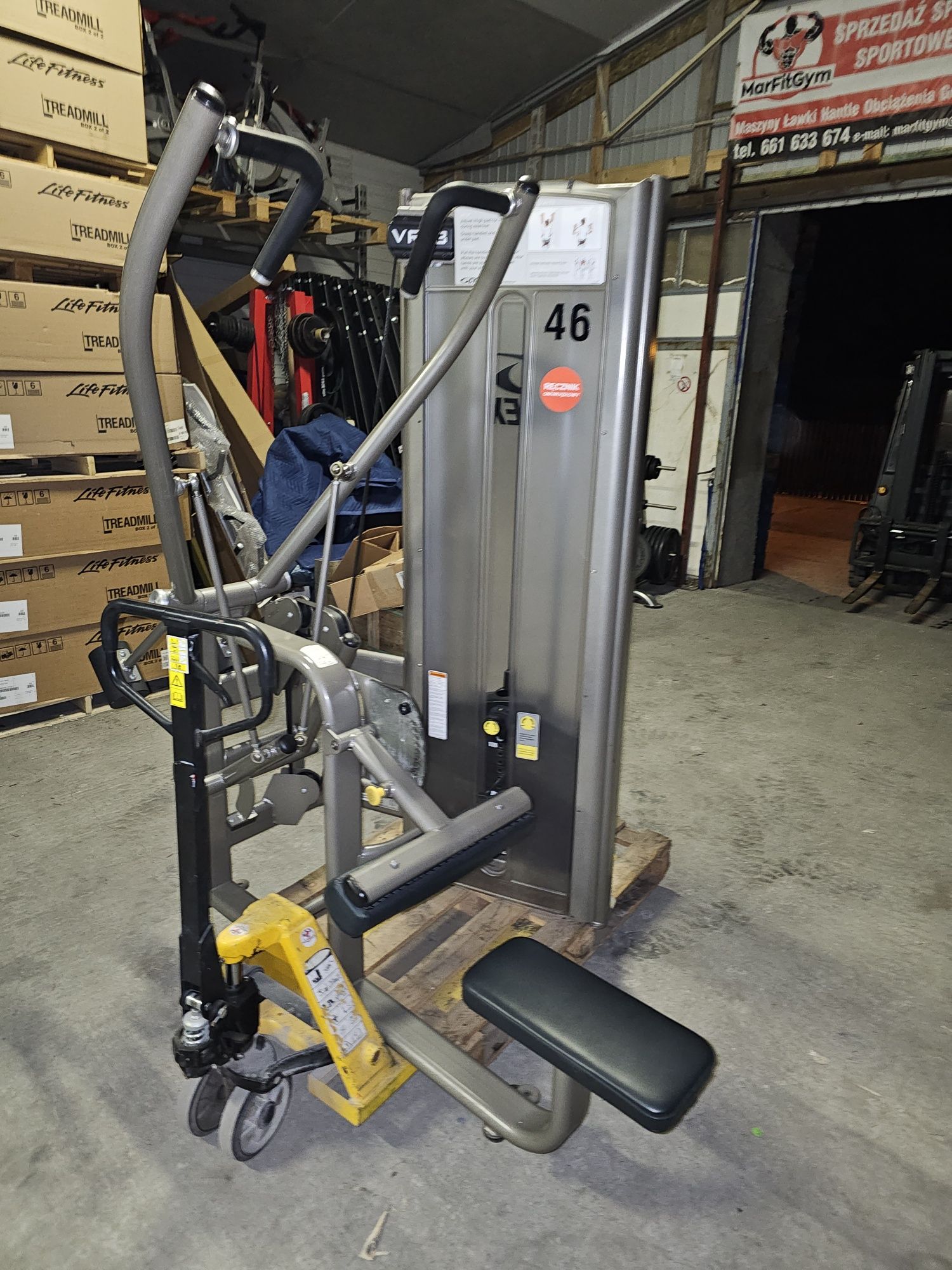 Maszyny Cybex VR3 5sztuk precor olymp hes