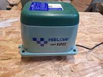 hiblow hp 120 dmuchawa membranowa napowietrzacz do szamba  stawu