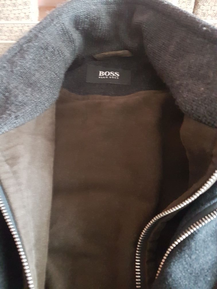 Elegancki płaszcz Hugo Boss