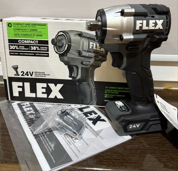 FLEX FX1431-Z ударний гайковерт 1/2 Акція!! Кількість обмеженная