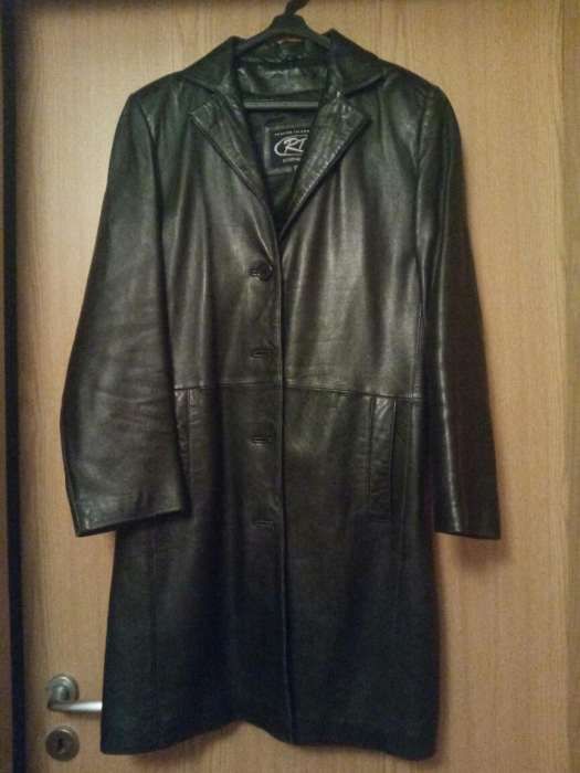 Casaco comprido Pele