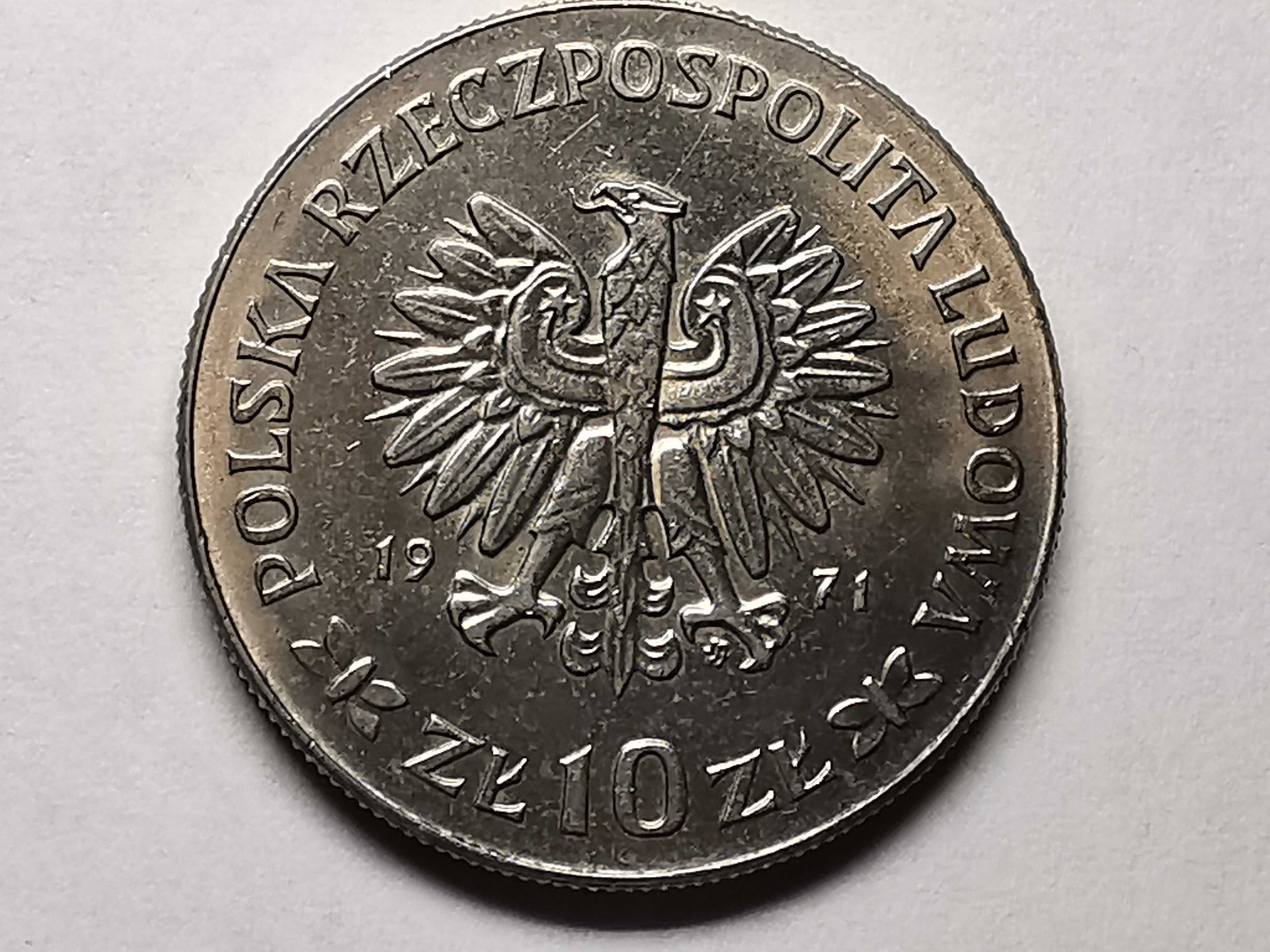 Moneta 50 Rocznica III Powstania Śląskiego 10 zł 1971r.