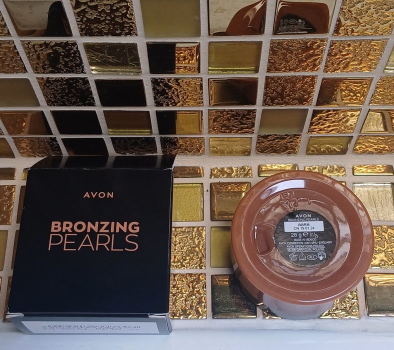 Brązer w perełkach Warm avon