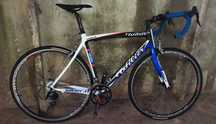 Wilier Izoard Lampre (Італія) карбонова рама, кермо, підсиділ, шатуни