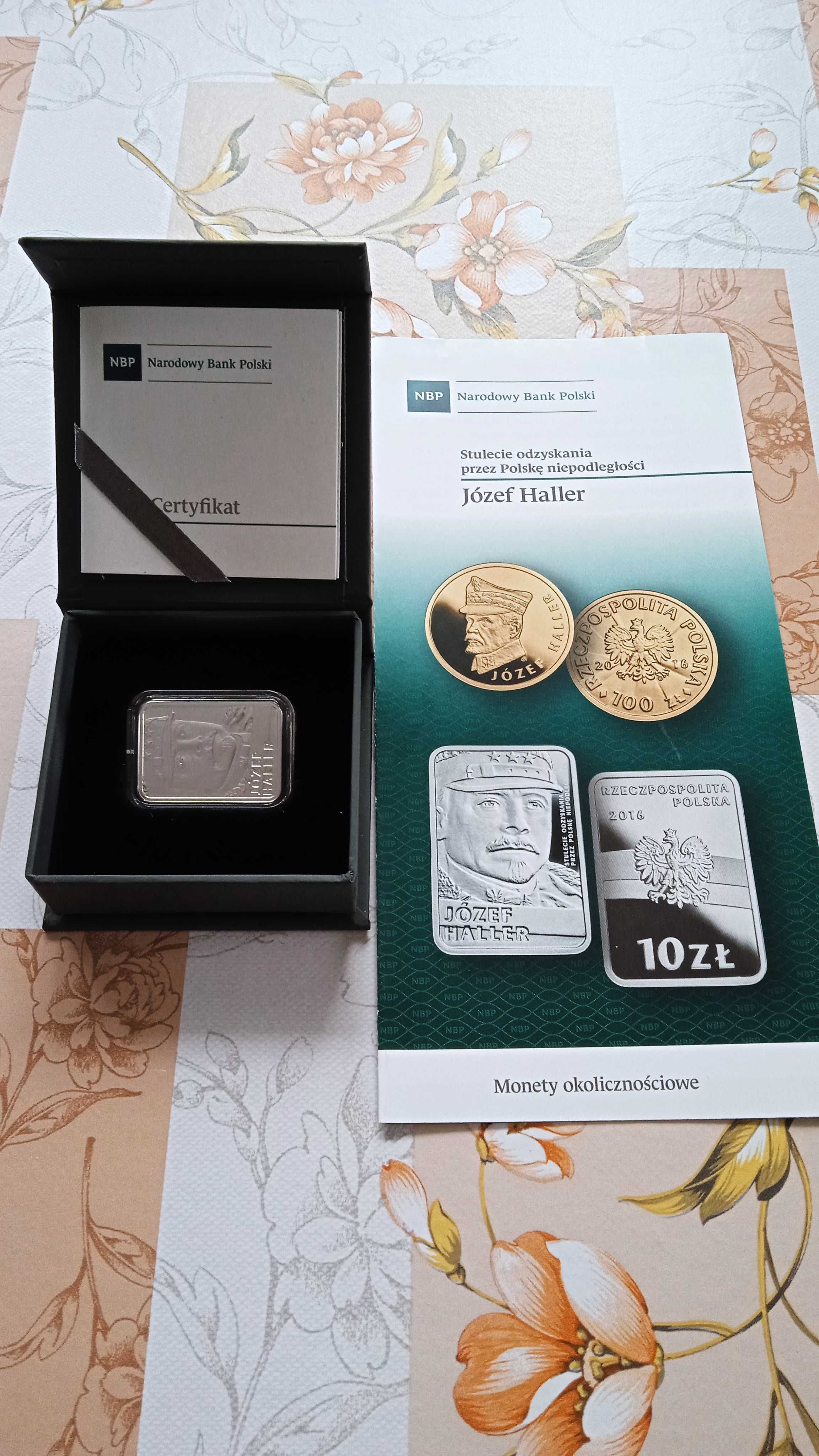 10 zł 2016 - 100-lecie Niepodległości Państwa Polskiego - Józef Haller