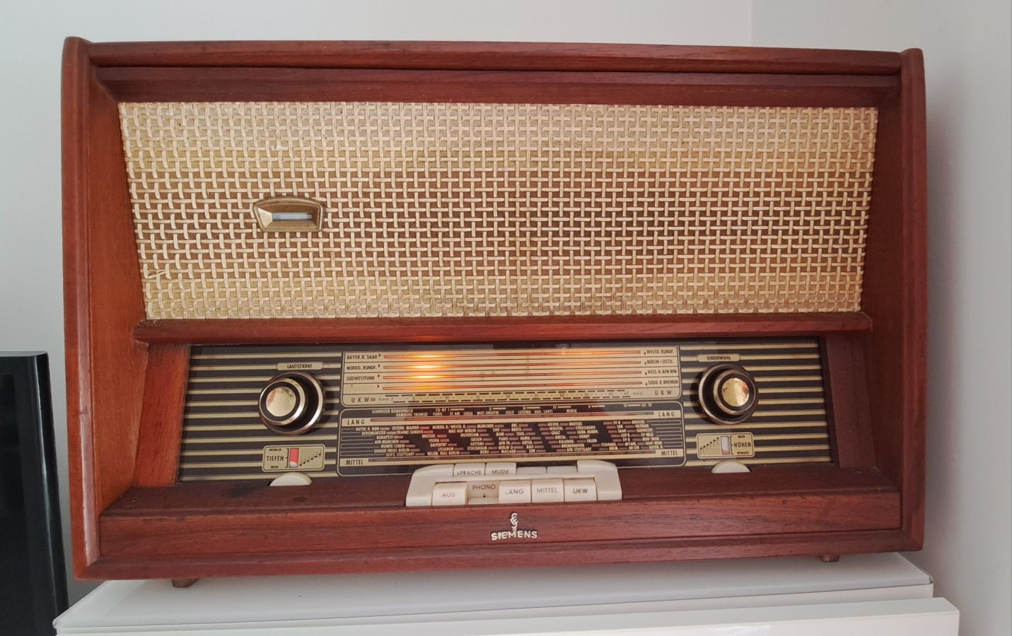 Siemens Phonosuper KS 9 - radio vintage 1960 colecção