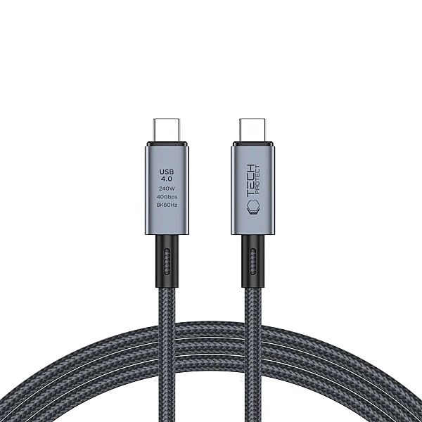 Kabel Tech-Protect UltraBoost Max USB-C 4.0 / USB-C 4.0 PD 240W 8K 40G