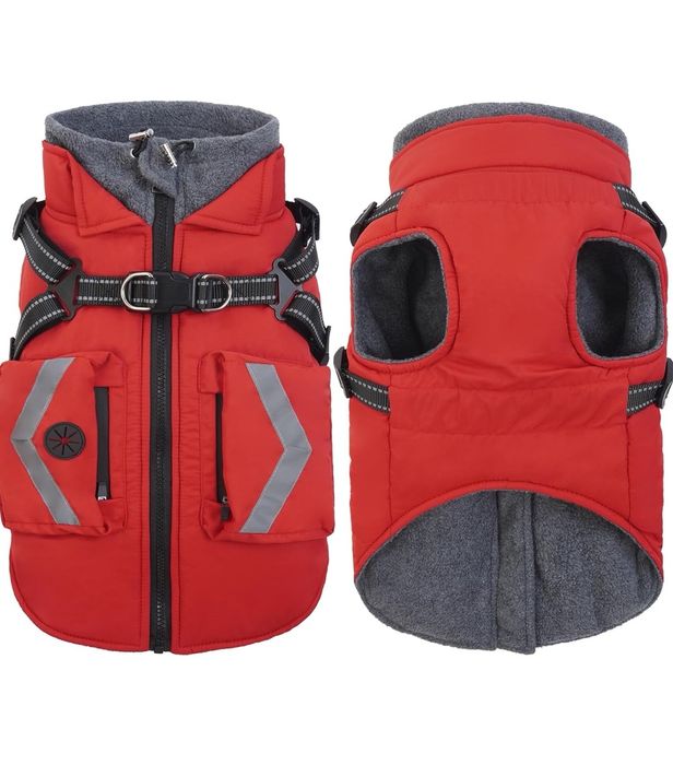 Kuoser Zimowy płaszcz dla psów XXL , płaszcz dla małych psów, ciepła k