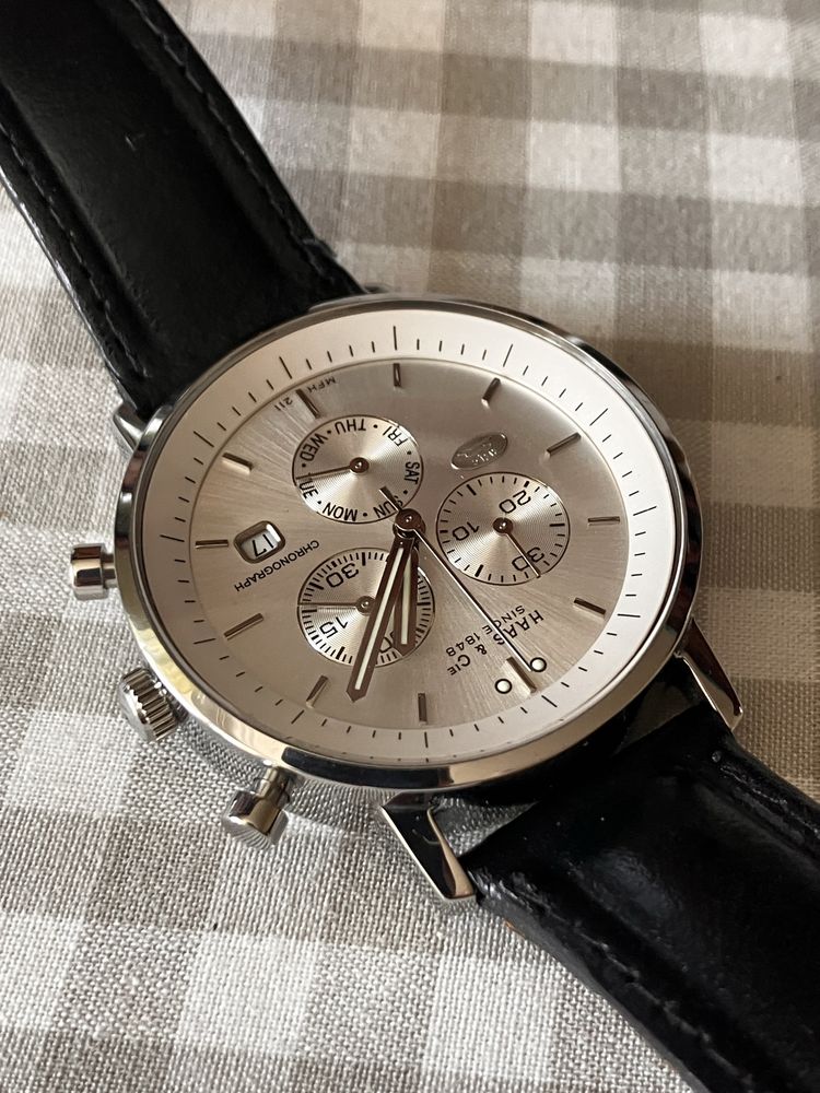 Zegarek Haas&Cie swiss, chrono, day, date