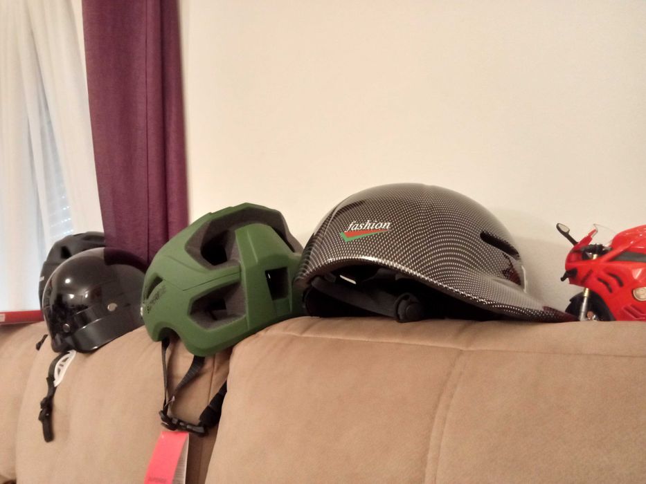 Capacetes Bicicleta+ Variedade. Oportunidades