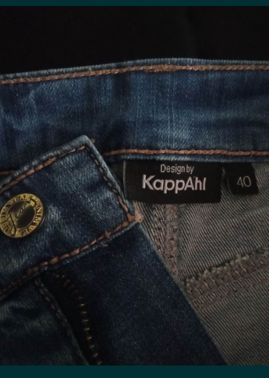 Spódnica jeans KappAhl z rozporkiem