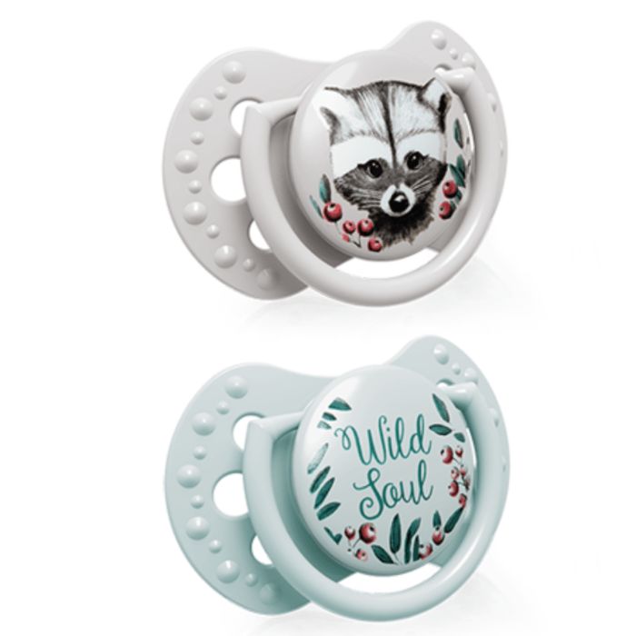 Smoczek 3-6m silikonowy dynamiczny Wild Soul Boy - LOVI