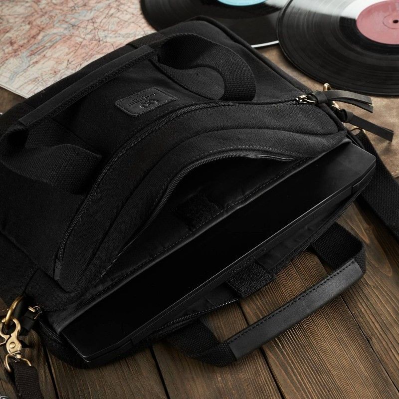 Torba na laptopa z uchwytem na walizkę Paolo Peruzzi T-31-BL