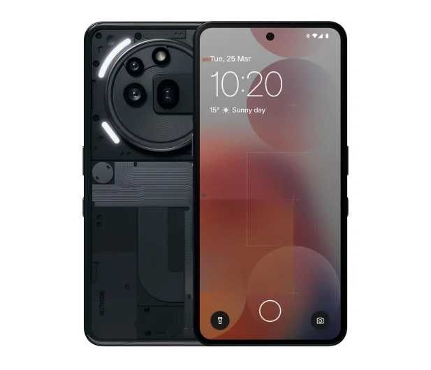 Nothing Phone (3a) Pro 5G 12/256GB Black 120Hz + etui