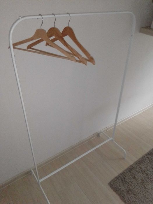 Mulig wieszak na ubrania, biały, 99x152 z Ikea ,stojak wiszący,okazja