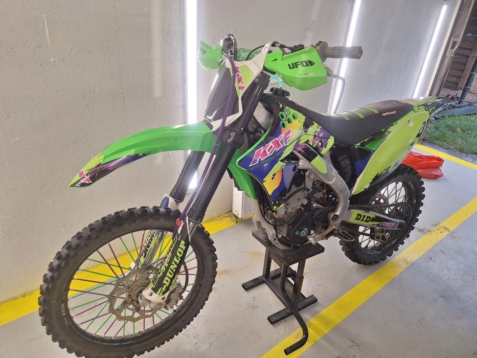 Kawasaki kxf250 po serwisie, zmienne mapy