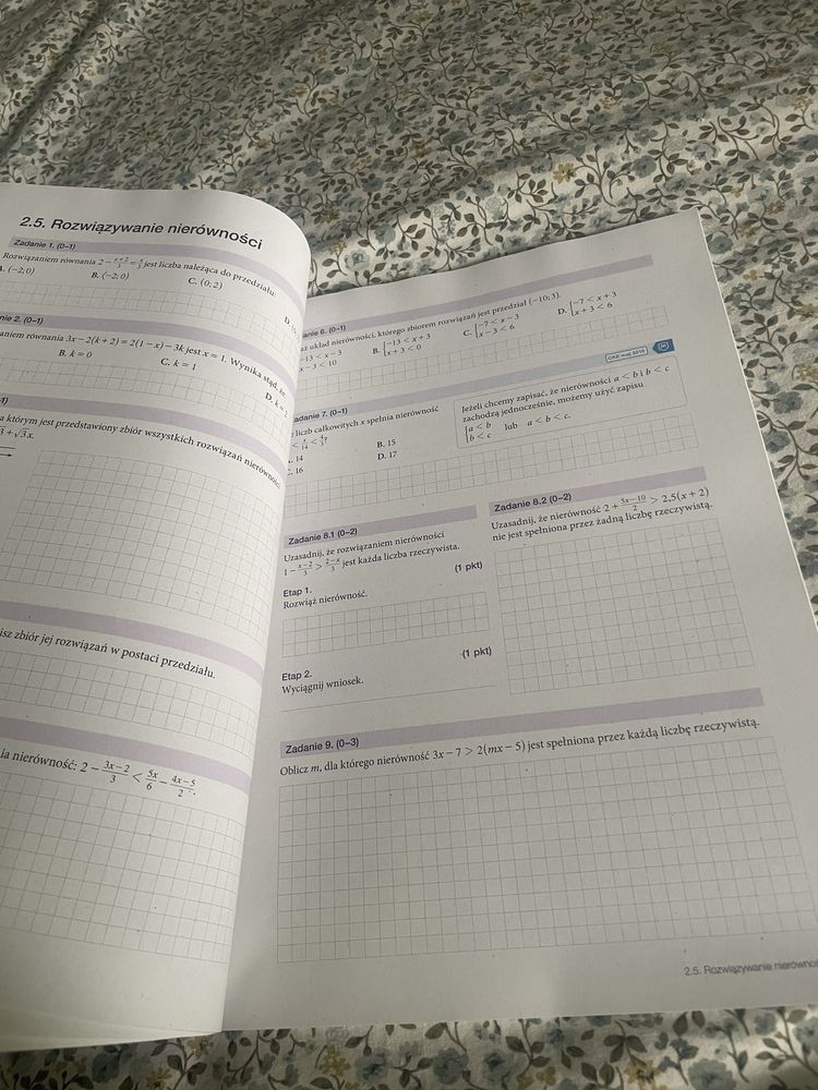 Maturalne karty pracy NOWA MATeMAtyka