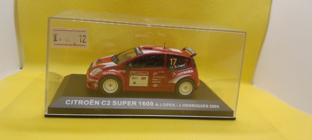 2 miniaturas rally 1/43