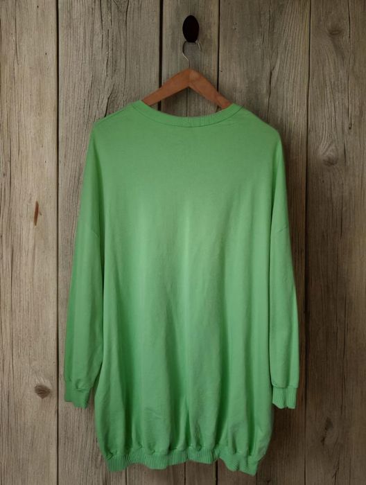 Dresowa zielona sukienka ASOS rozmiar 50/52