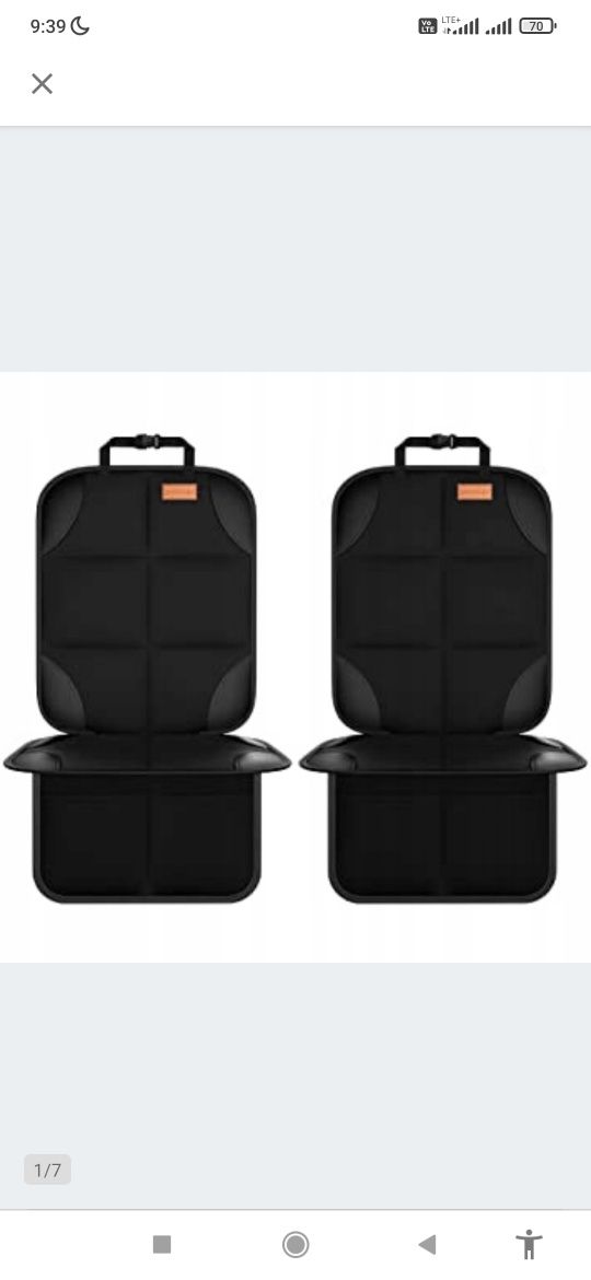 Mata ochronna na pojedynczy fotel Smart eLf uniwersalne 2 pack