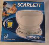 Кухонные весы Scarlett SC-1210 (до 3 кг)