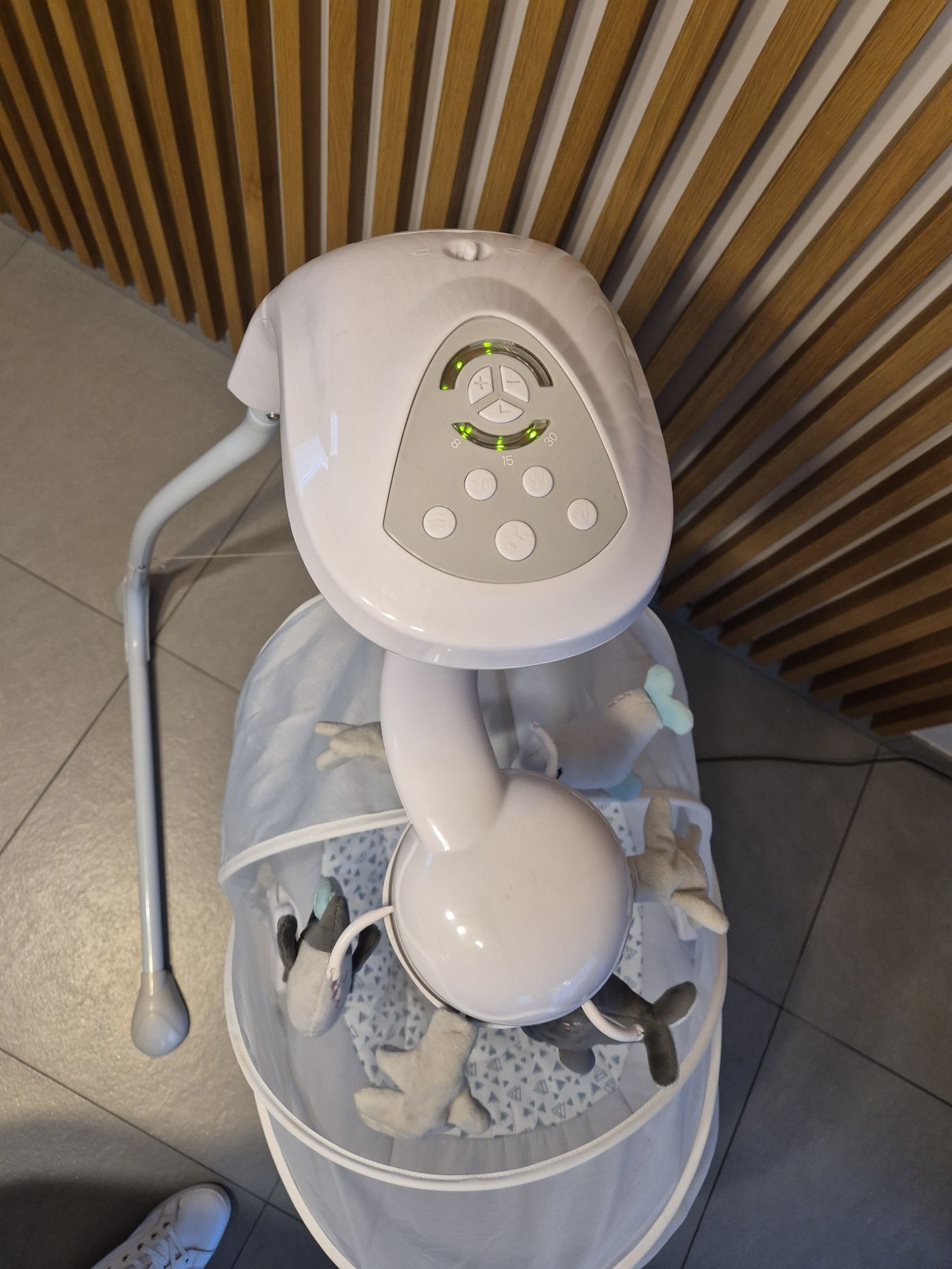 Huśtawka Caretero Raffi Grey jak nowa !