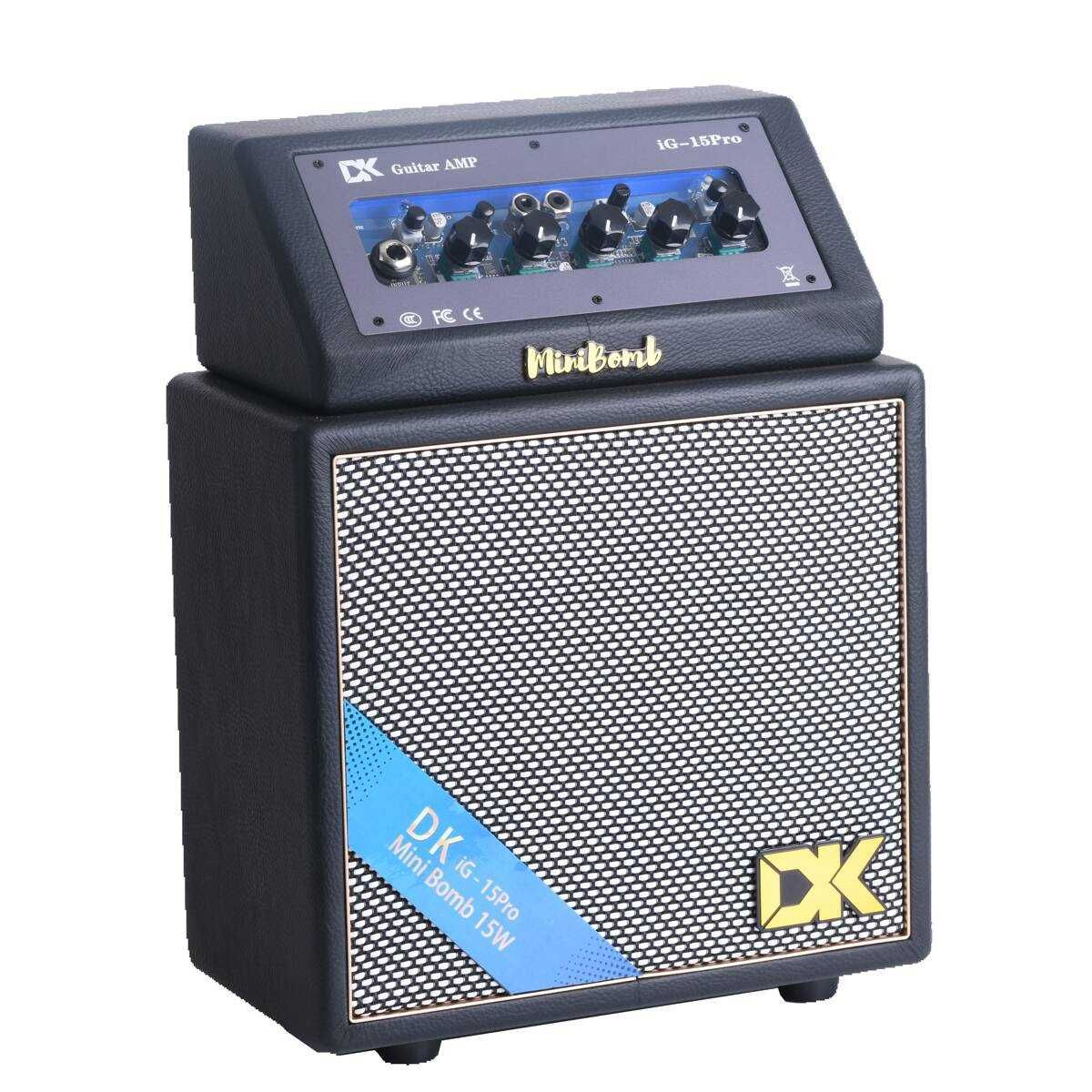 Wzmacniacz gitarowy do gitary elektrycznej 15 W  Distortion, Bluetooth