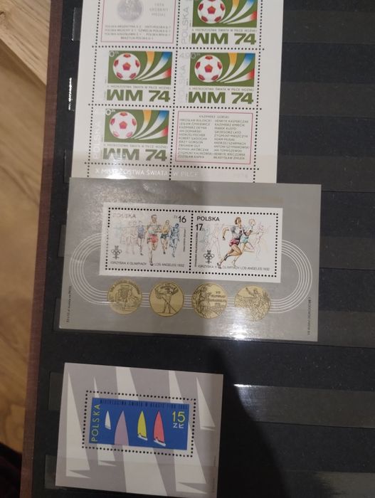 Unikalna Kolekcja Polskich Bloków i Arkusików PRL/Polska–Sport,Kosmos(