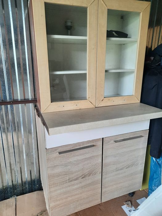 Szafka kuchenna pod zlew zlewozmywak lub blat 80 dwudrzwiwa dolna