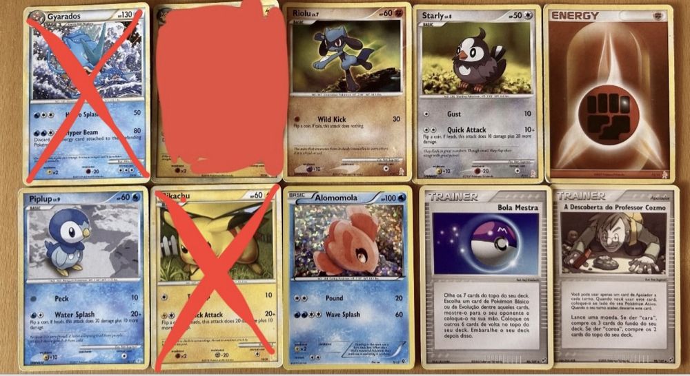 Cartas Pokemon - 100 unidades